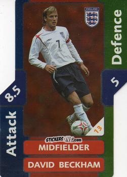 Figurina David Beckham - World Cup Match Attax 2006 n. 13 - Topps