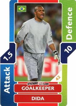 Sticker Dida - World Cup Match Attax 2006 n. 42 - Topps
