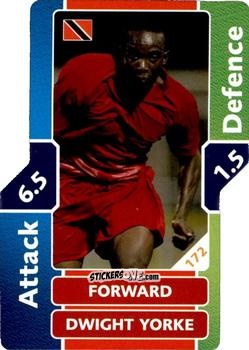 Figurina Dwight Yorke - World Cup Match Attax 2006 n. 172 - Topps