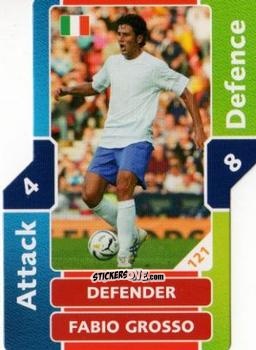 Figurina Fabio Grosso - World Cup Match Attax 2006 n. 121 - Topps