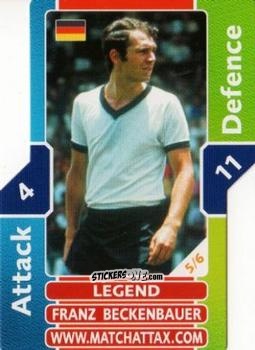 Figurina Franz Beckenbauer - World Cup Match Attax 2006 n. L5 - Topps