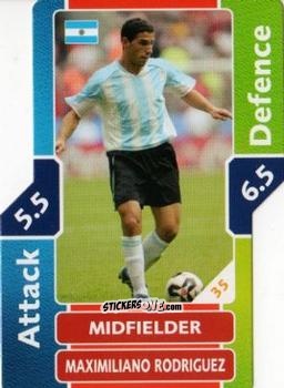 Sticker Maxi Rodriguez - World Cup Match Attax 2006 n. 35 - Topps