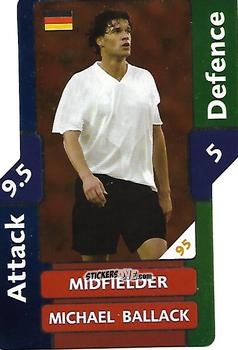 Cromo Michael Ballack - World Cup Match Attax 2006 n. 95 - Topps