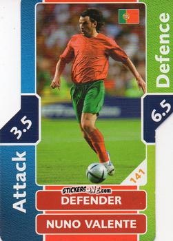 Sticker Nuno Valente - World Cup Match Attax 2006 n. 141 - Topps