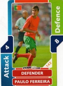 Cromo Paulo Ferreira - World Cup Match Attax 2006 n. 142 - Topps