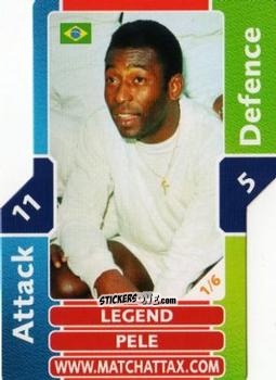 Figurina Pele - World Cup Match Attax 2006 n. L1 - Topps