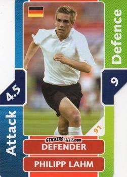 Sticker Phillip Lahm - World Cup Match Attax 2006 n. 91 - Topps