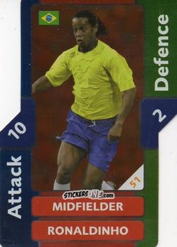Cromo Ronaldinho - World Cup Match Attax 2006 n. 51 - Topps