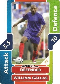 Cromo William Gallas