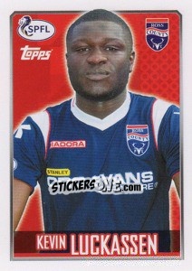 Cromo Kevin Luckassen - Scottish Professional Football League 2013-2014 n. 163 - Topps
