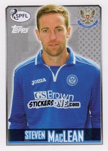 Figurina Steven MacLean - Scottish Professional Football League 2013-2014 n. 179 - Topps
