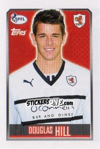Cromo Dougie Hill - Scottish Professional Football League 2013-2014 n. 329 - Topps