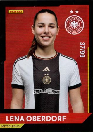 Cromo Lena Oberdorf - DFB-Frauen 2023
 n. 23r - Panini