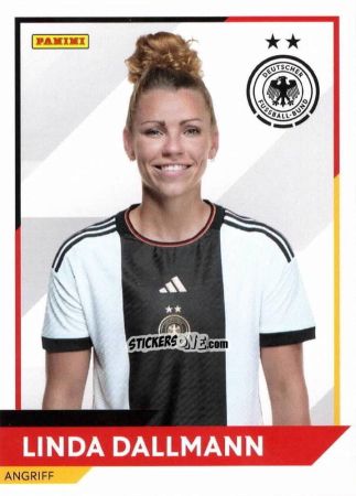 Sticker Linda Dallmann - DFB-Frauen 2023
 n. 6 - Panini