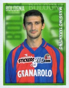Sticker Massimo Tarantino - Calcio 1998-1999 n. 35 - Merlin