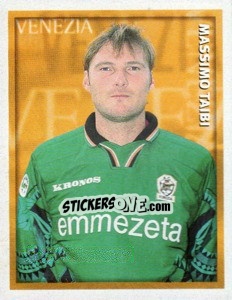 Figurina Massimo Taibi - Calcio 1998-1999 n. 391 - Merlin