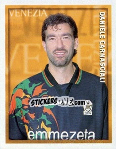 Sticker Daniele Carnasciali - Calcio 1998-1999 n. 392 - Merlin