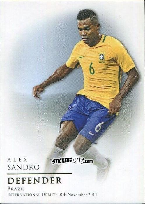Cromo Alex Sandro - World Football UNIQUE 2018
 n. 23 - Futera
