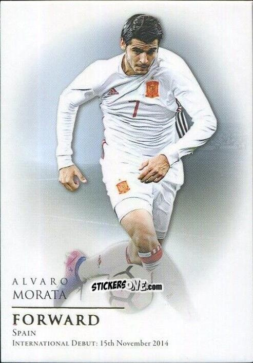 Figurina Alvaro Morata - World Football UNIQUE 2018
 n. 82 - Futera