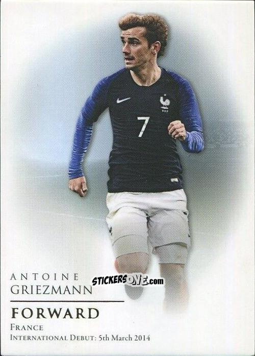 Sticker Antoine Griezmann - World Football UNIQUE 2018
 n. 68 - Futera