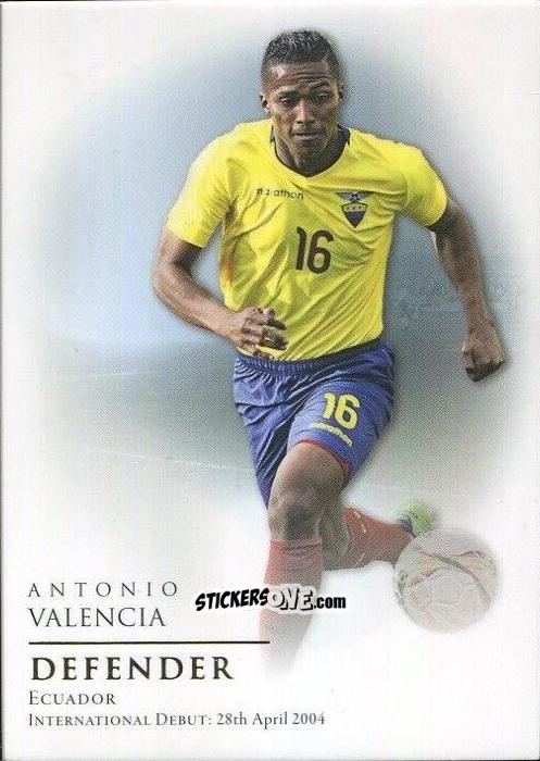Cromo Antonio Valencia - World Football UNIQUE 2018
 n. 27 - Futera