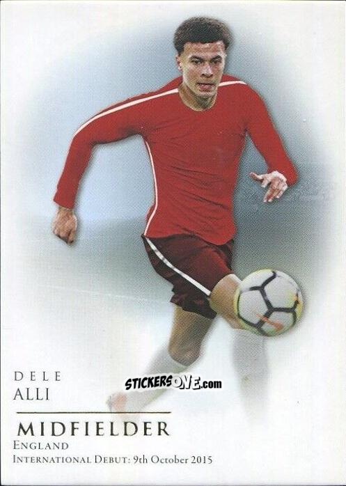 Sticker Dele Alli - World Football UNIQUE 2018
 n. 32 - Futera