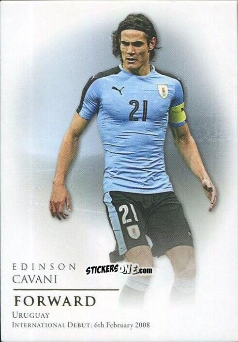 Cromo Edinson Cavani - World Football UNIQUE 2018
 n. 64 - Futera
