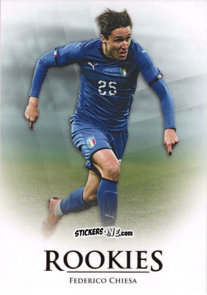 Sticker Federico Chiesa - World Football UNIQUE 2018
 n. 92 - Futera