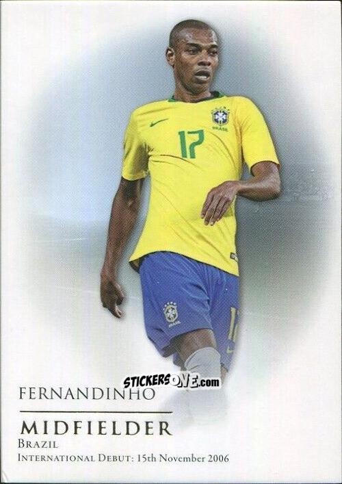 Figurina Fernandinho - World Football UNIQUE 2018
 n. 39 - Futera