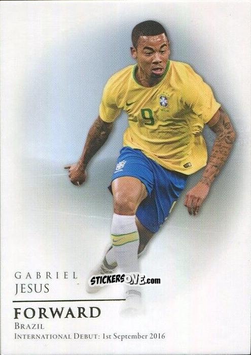 Figurina Gabriel Jesus - World Football UNIQUE 2018
 n. 72 - Futera