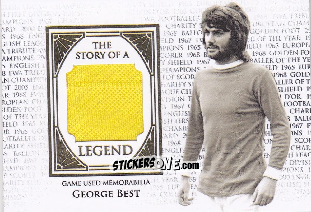 Figurina George Best - World Football UNIQUE 2018
 n. LEG10 - Futera