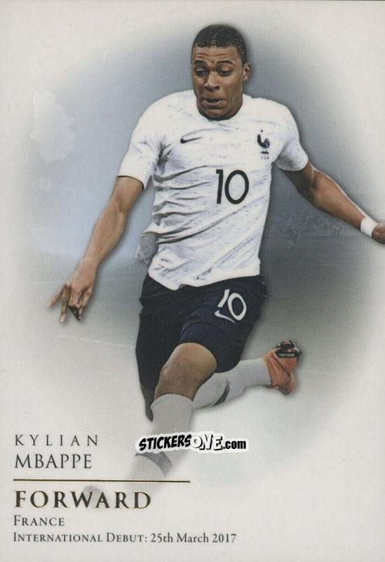 Sticker Kylian Mbappe - World Football UNIQUE 2018
 n. 79 - Futera