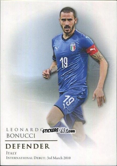 Sticker Leonardo Bonucci - World Football UNIQUE 2018
 n. 12 - Futera