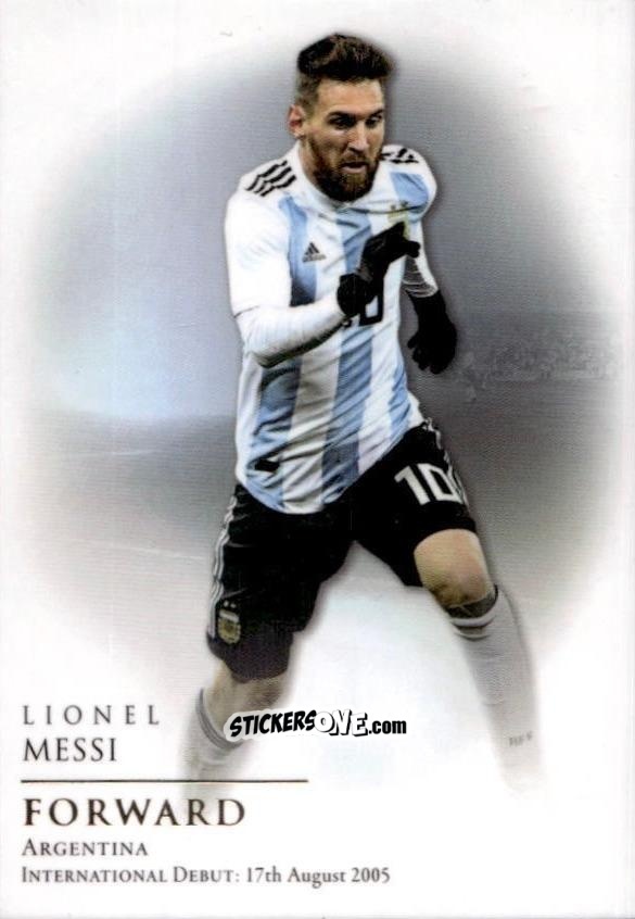 Cromo Lionel Messi - World Football UNIQUE 2018
 n. 81 - Futera