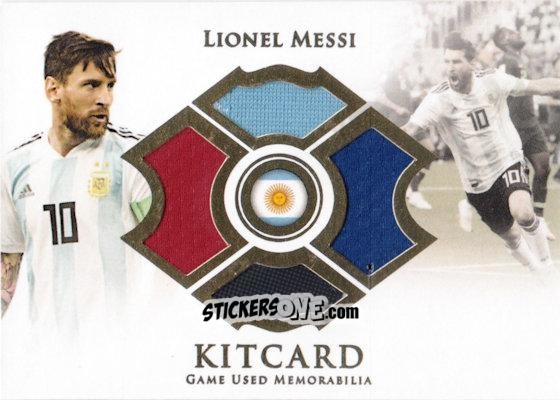 Cromo Lionel Messi - World Football UNIQUE 2018
 n. KC13 - Futera