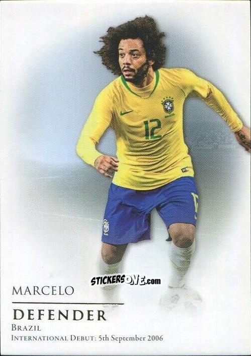 Figurina Marcelo - World Football UNIQUE 2018
 n. 20 - Futera