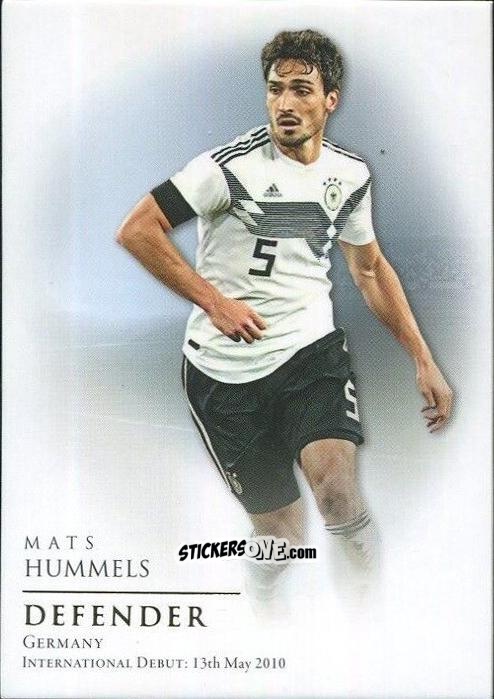 Figurina Mats Hummels - World Football UNIQUE 2018
 n. 16 - Futera