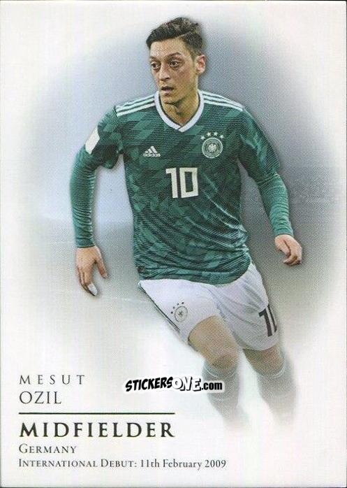 Sticker Mesut Ozil - World Football UNIQUE 2018
 n. 51 - Futera