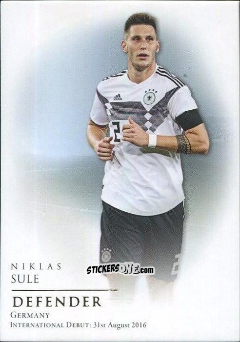 Sticker Niklas Sule - World Football UNIQUE 2018
 n. 25 - Futera