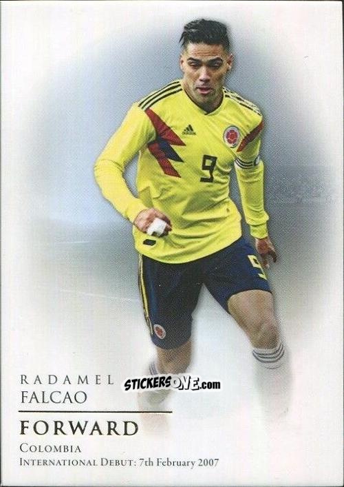 Sticker Radamel Falcao - World Football UNIQUE 2018
 n. 66 - Futera