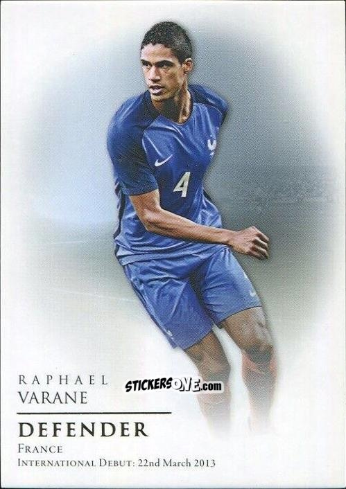 Figurina Raphael Varane - World Football UNIQUE 2018
 n. 29 - Futera