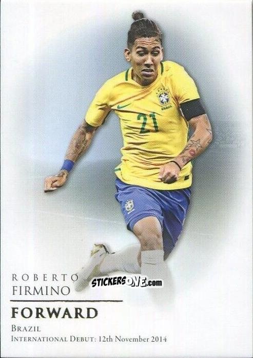 Figurina Roberto Firmino - World Football UNIQUE 2018
 n. 67 - Futera
