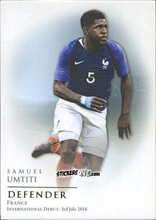 Sticker Samuel Umtiti - World Football UNIQUE 2018
 n. 26 - Futera