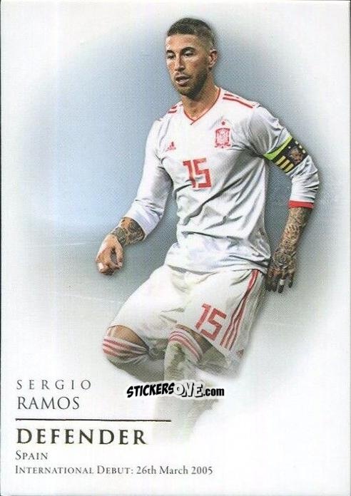 Cromo Sergio Ramos - World Football UNIQUE 2018
 n. 22 - Futera