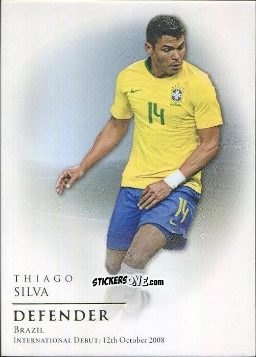 Sticker Thiago Silva - World Football UNIQUE 2018
 n. 24 - Futera