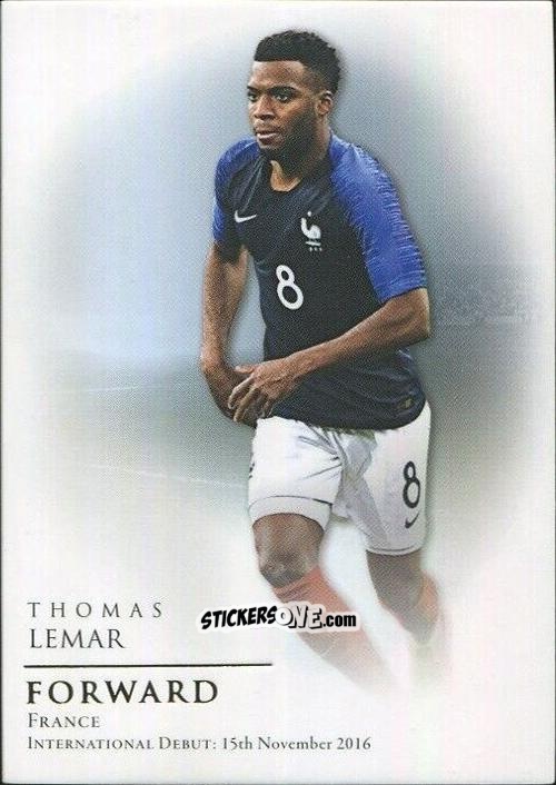 Sticker Thomas Lemar - World Football UNIQUE 2018
 n. 75 - Futera
