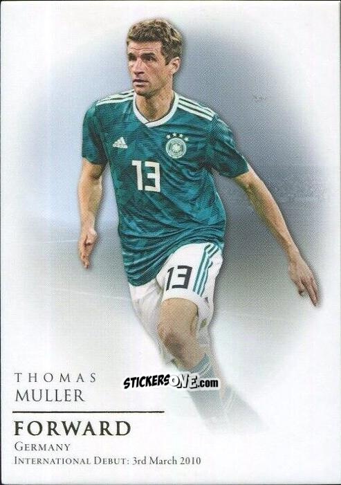 Cromo Thomas Muller - World Football UNIQUE 2018
 n. 83 - Futera