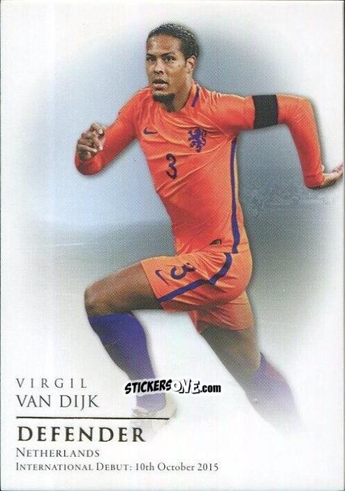 Figurina Virgil Van Dijk - World Football UNIQUE 2018
 n. 28 - Futera