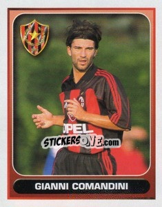 Figurina Gianni Comandini (Giovani Leoni) - Calcio 2000-2001 n. 230 - Merlin