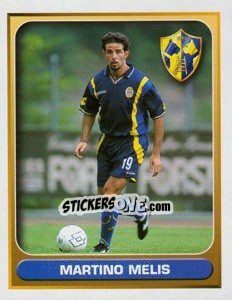Sticker Martino Melis (Superstar) - Calcio 2000-2001 n. 406 - Merlin